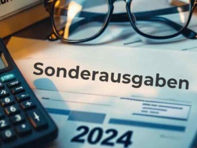 Sonderausgaben 2024: So sparen Sie Steuern clever